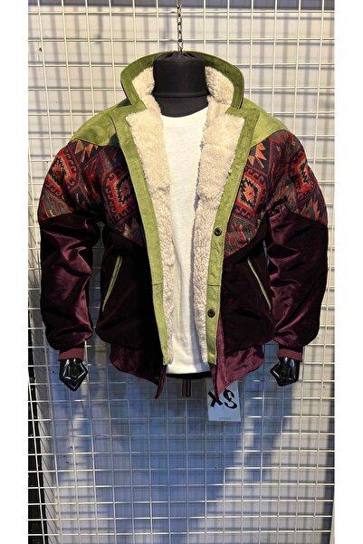 Aztek VİNTAGE KÜRKLÜ OVERSİZE MONT