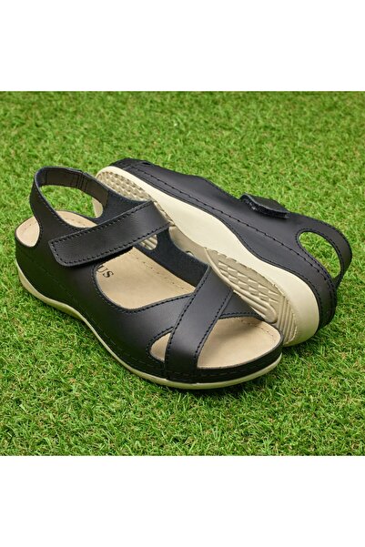 Tellus Women’s Genuine Leather Open Sandals – Elegant & Comfortable Summer Fo...
