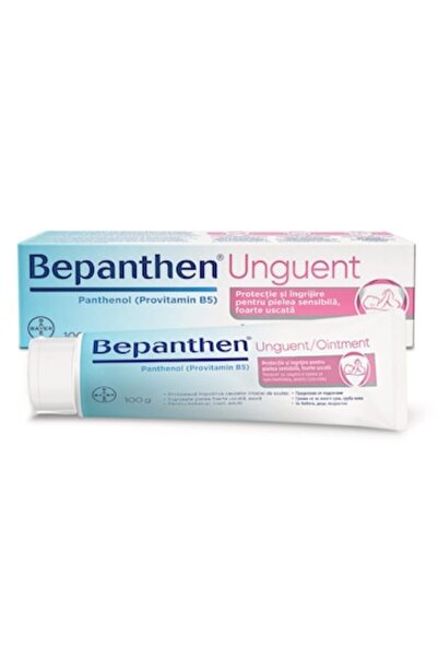 Bayer Unguent Bepanthen pentru iritații de scutec, 5%, 100 g