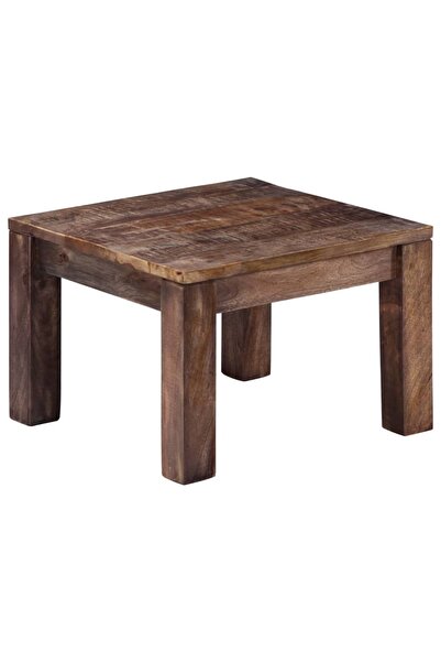 Concept Τραπεζάκι σαλονιού, 50 x 50 x 35 εκ., μασίφ ξύλο μάνγκο