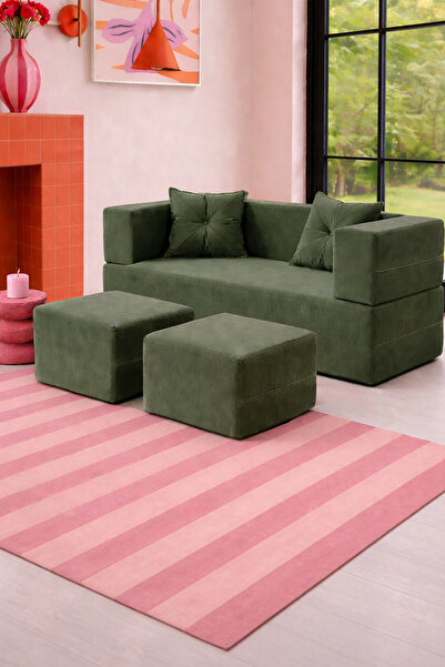 Homedius Loop Katlanır Yatak Olabilen Çok Amaçlı Çift Kişilik Koltuk