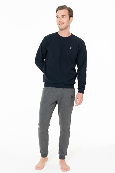 U.S. Polo Assn. U.S. Polo Assn. Ανδρικό μακρυμάνικο ρούχο για το σπίτι με λου...