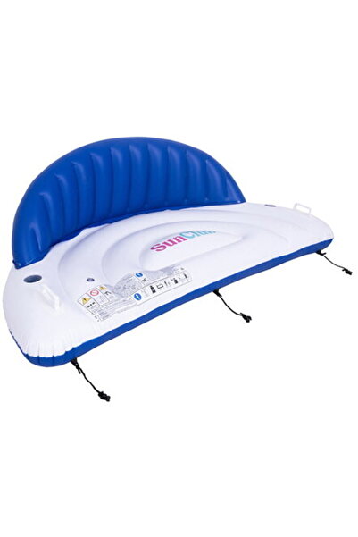 SunClub Large Pool Mattress with Backrest