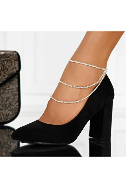 Zaira Γυναικεία Παπούτσια με Τακούνια Andrew Black #12407 - 37