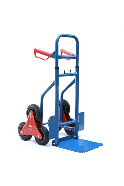 PROCART Cargo transport trolley, 6 wheels for stairs, adjustable height, maxi...