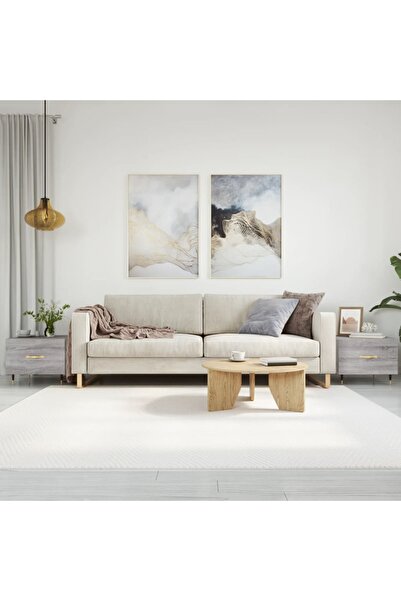 Concept Măsuțe de cafea, 2 buc., gri Sonoma, 50x50x40 cm, lemn compozit