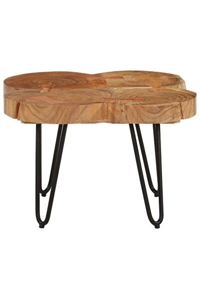 Concept Masă de cafea, 36 cm, 4 cufere, lemn masiv de salcâm