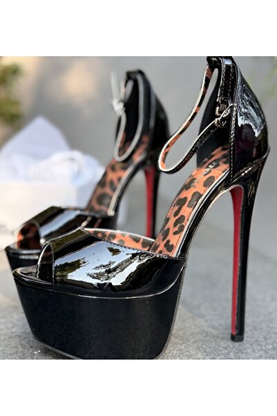 BENOTTİ Sandale cu toc Ninesa negre, mărimea 35