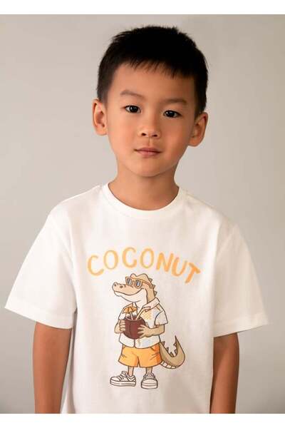 MAYORAL Μπλουζάκι Καρύδας 5-10 ετών Κρέμα