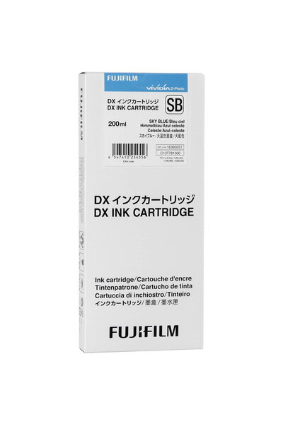 Fujifilm DX Ink Cartridge 200 ml skyblue
