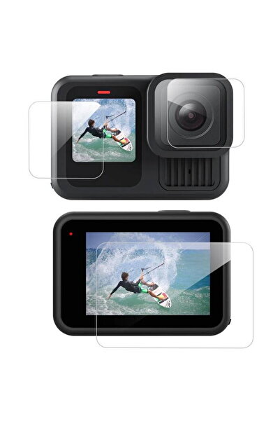 TELESIN Σκληρυμένο γυαλί 3 σε 1 για GoPro Hero 13 μαύρο