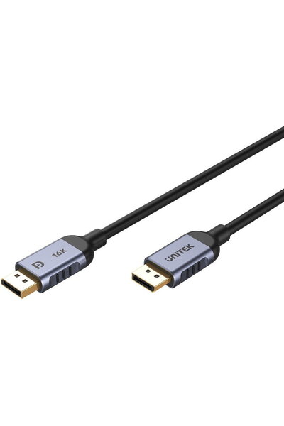 Unitek C1628GY01-5M DisplayPort cable Black, Grey