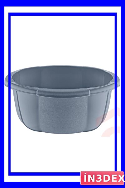 İN3DEX حاوية تخزين بلاستيكية مستديرة مع غطاء لتنظيم المطبخ