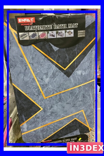 İN3DEX 60X40 cm Water Absorbent Bath Mat