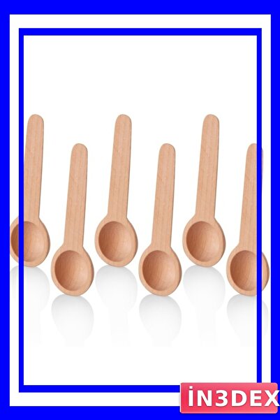 İN3DEX Cast Iron Six-Piece Measuring Spoon Set for Kitchen