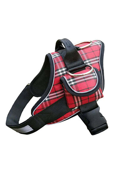 Petora Ham reglabil cu buzunar pentru câini, roșu, HC1018 - M