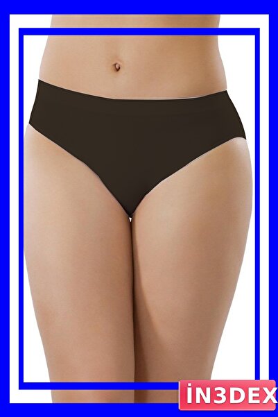 İN3DEX Seamless Non-Marking Women's Panties Black Color