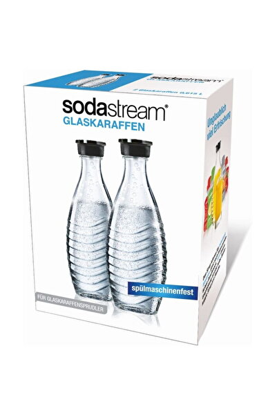 sodastream Glass Carafe, Duo Pack for Penguin and Crystal Soda Machines