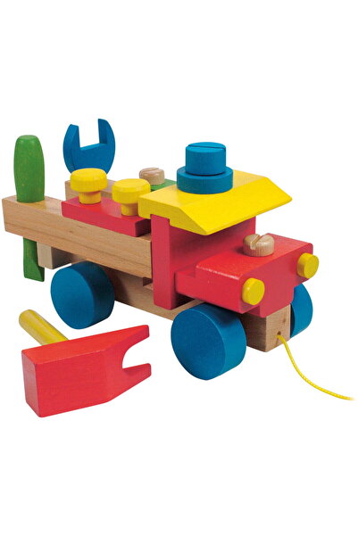 Woodyland Jucărie educațională - Camion de asamblat