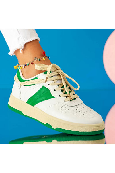 Zaira Women's Sir Green Sneakers #9585 - 40