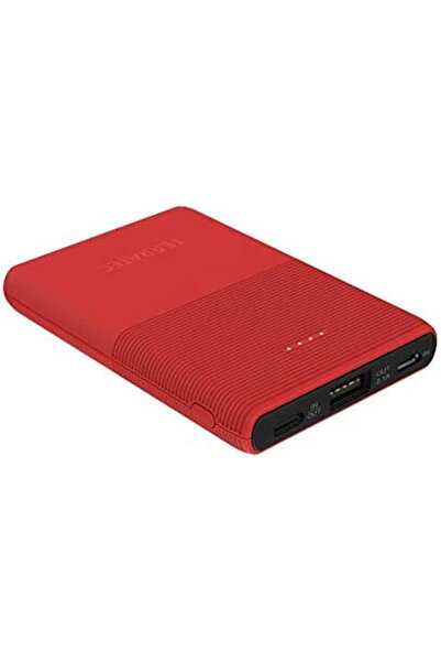 Terratec Baterie externă de buzunar P50 Poppy Red 5000mAh