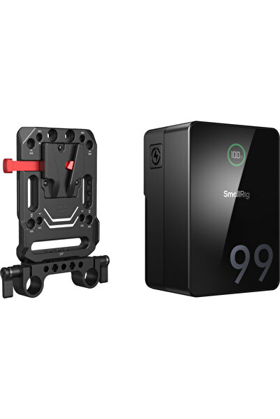 SmallRig Комплект мини батерии с V-образна стойка 5047 VB99 Pro