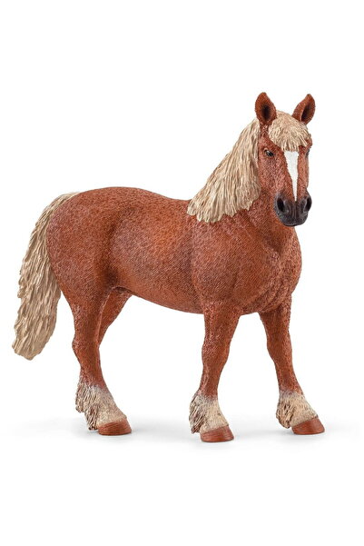 SCHLEICH figurine, Farm World, Belgian mare