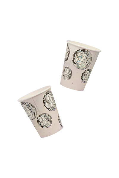 Hootyballoo Disco Paper Cups 8Ct