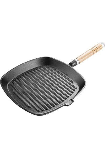 LAMART Tigaie grill LT 1063, 24cm, antiaderentă, neagră