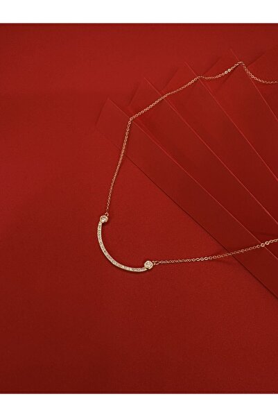 Melisa Takı & Aksesuar Jewelled Smile Necklace