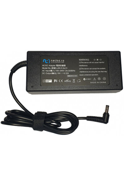 nelbo Incarcator laptop compatibil Lenovo Essential B570 120W 19V 6.32A conec...