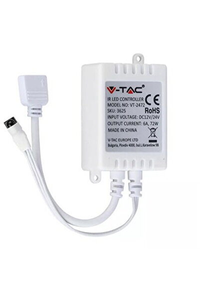 V-TAC LED RGB контролер 24 бутона