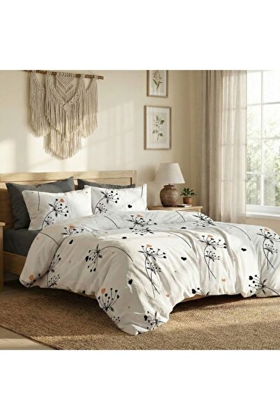 Pucioasa 6-piece finet double Duvet Cover Set , Abstract Flowers