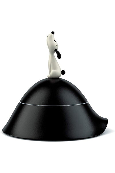 Alessi Μπολ για σκύλους AMMI19 B Lula', μαύρο