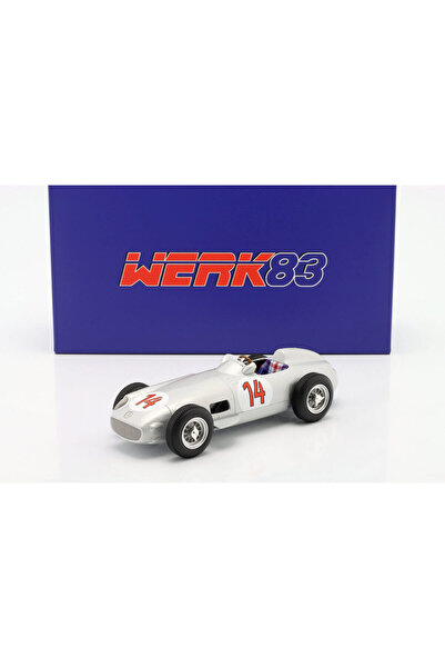 MERCEDES Benz W196 #14 model car, 1:18 WERK83