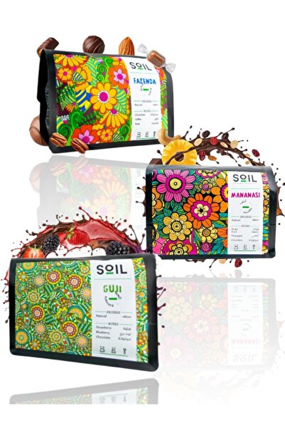 SOİL Roasted Coffee Bean Collection - Fazenda, Goji Mananasi