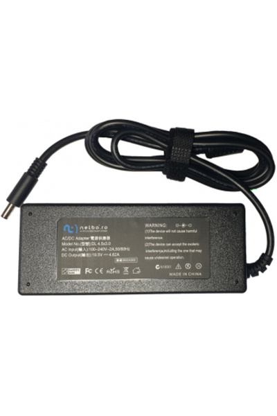 nelbo Incarcator laptop compatibil Dell Inspiron 15-5565 90W 19.5V 4.62A tip ...