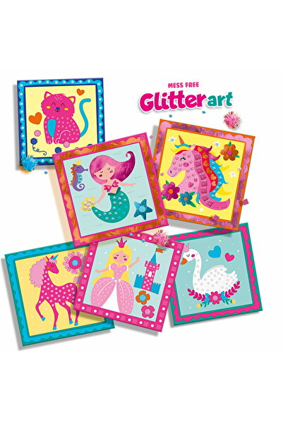 SES Creative Creative Toy for Kids - Glitter Stickers Decoration Without Mess