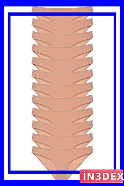 İN3DEX Lycra Women's Slip Panties Set of 12 Economical Package