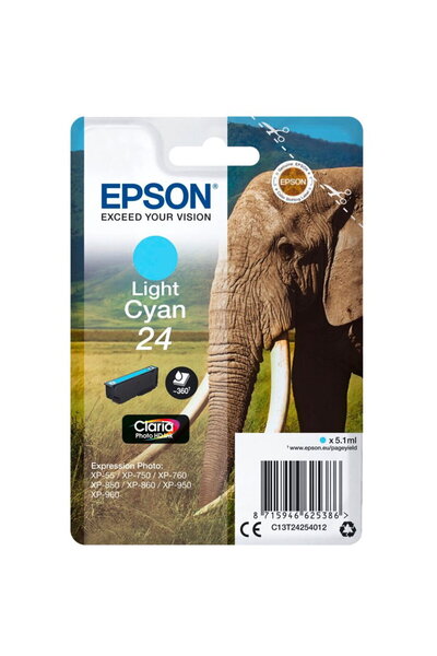 EPSON Мастилена касета светло циан Claria Photo HD T 242 T 2425