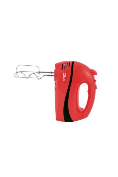 Zilan Mixer electric ZLN-8401, 300W, 5 viteze + functie Turbo, roșu
