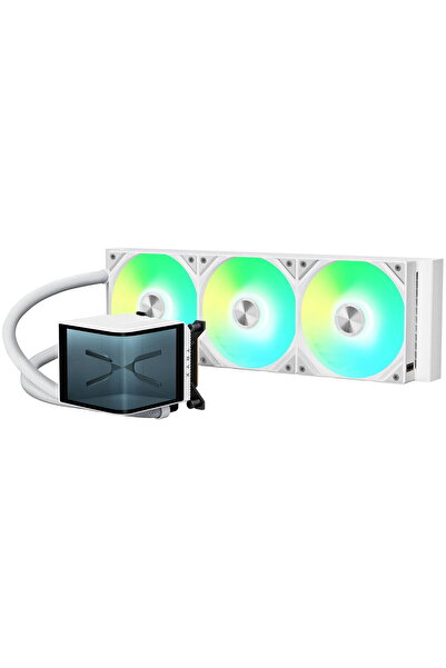 TRYX Cooler PANORAMA 360 ARGB AiO, ecran 3D-AMOLED - 360 mm, alb
