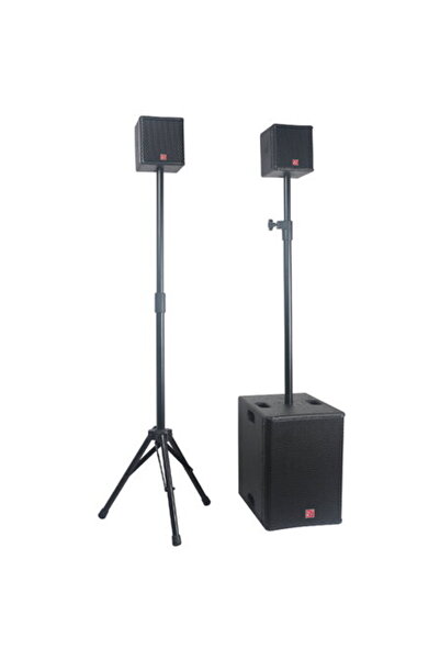 BST KIT SUBWOOFER 10"/25CM + 2 SATELIȚI 4"/10CM 400W RMS