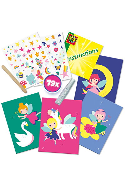 SES Creative Creative Toy Metallic Transfer Cards