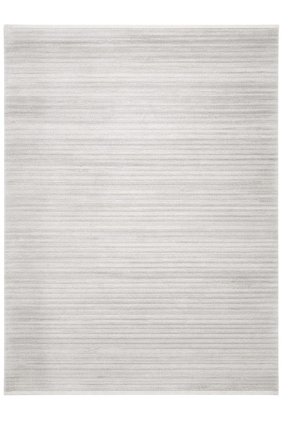 FLORA HALI Craft Carpet White Self-Striped Decorative Living Room Carpet Styl...