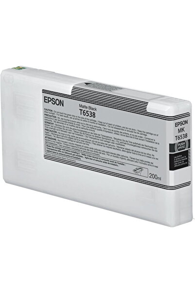 EPSON T65380N Matte Black Ink Cartridge (200ml)
