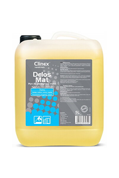 Clinex Delos Mat, 5 liters, with spray, solution for cleaning furniture, with...