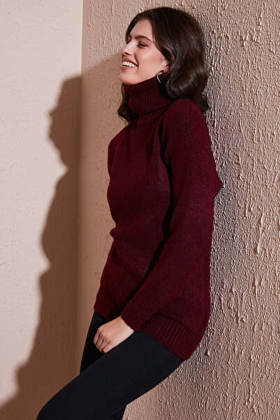 Lela Turtleneck Knitted Long Sweater SWEATER 4615018