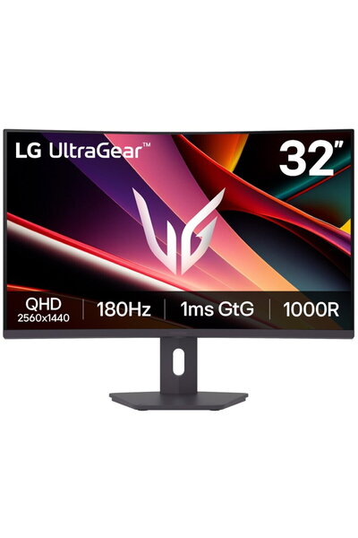 LG Monitor de gaming curbat UltraGear QHD 32G600A-B
