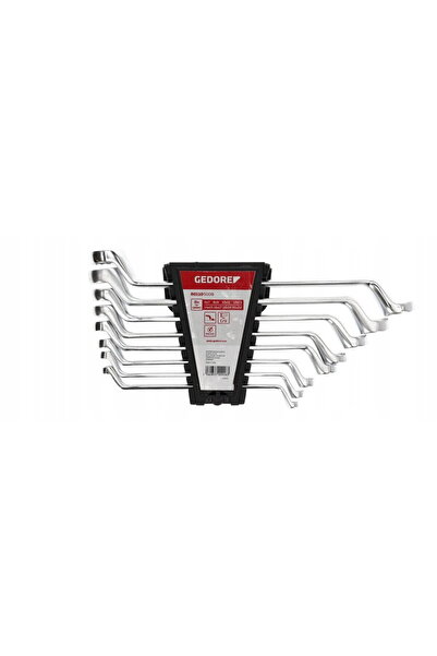 Gedore Set chei roșii cu inel pentru două persoane, 8 bucăți, 6-22 mm